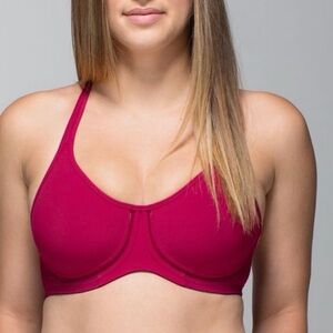 BNWT Lululemon Boob Wired Bra 
Bumbleberry 36C